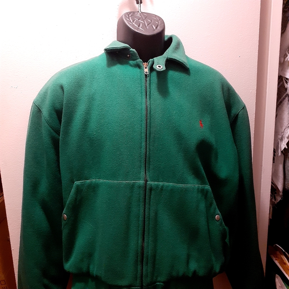 Polo Ralph Lauren Vintage jacket.  GREEN SIZE LG.